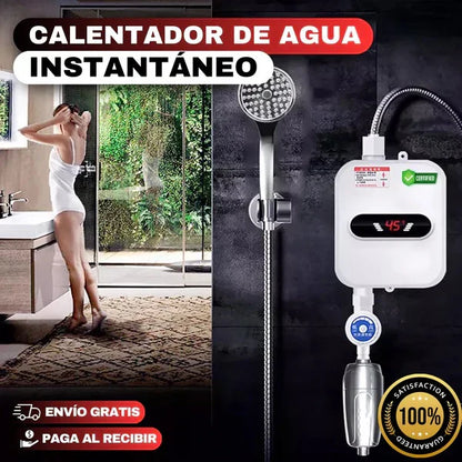 OFERTA 50%OFF - CALENTADOR DE AGUA ELÉCTRICO + DUCHA DE REGALO - 3500W